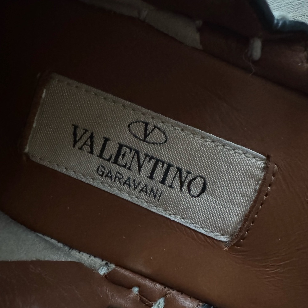 Valentino Garavani Espadrille Flats 37 blue rock stud - Picture 8 of 10